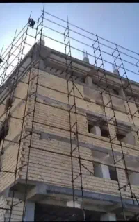 نصاب و استا کارداربست با لوازم خودشما با بیمه