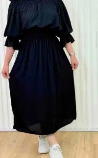 ساحلی نخی رنگ مشکی