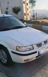 سمند مدل 92سفیدنقد یا (معاوضه با )