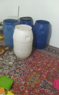بشکه لاکی 120تایی و 140لیتری