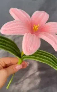 گل‌های دست‌ساز پیپ‌پاک‌کن(مقاوم، ماندگار و زیبا)