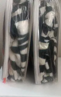 دو عدد پتو گلبافت نو با کاور یک نفره