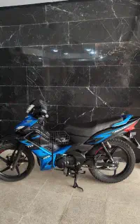 موتور tvs آبی