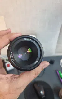دوربین nikon d5200 با لنز nikon af 50mm