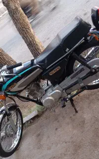 موتور هوندا مدل ۸۵پلاک ملی  مشابه نو