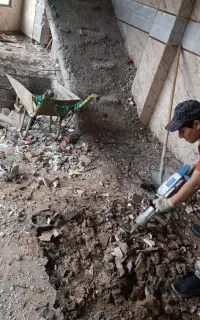 تخریب ساختمان و نشت یابی و تغییر ات دکوراسیون