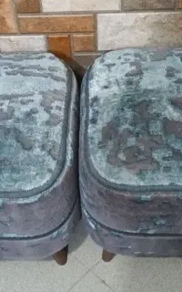 پاف جفتی و کناره وپادری از جنس پشم و نخ ابریشم