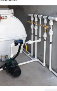 خدمات تصفیه آب، پکیج آب گرمکن لوله کشی ساختمان