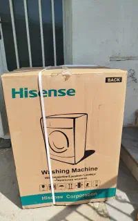 لباسشویی تمام اتوماتیک 8 کیلویی هایسنس