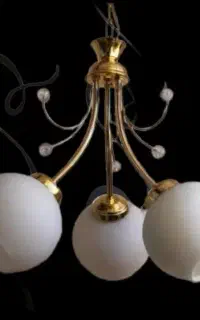 لوستر خانه  طلایی.مدرن .