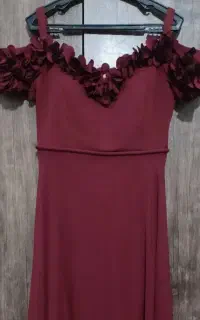 لباس مجلسی زرشکی