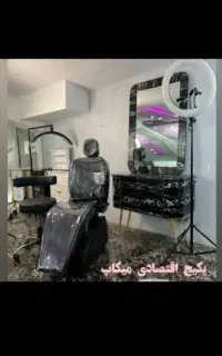 صندلی تجهیزات ترولی پاف اصلاح سرشور تخت آرایشگاهی