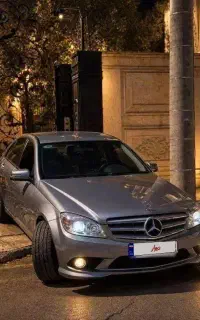 مرسدس بنز C180 موتور بلو