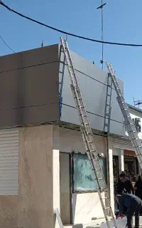 طراحی و اجرای نمای کامپوزیت