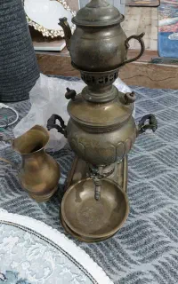 سماور ذغالی قدیمی عتیقه