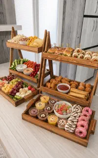 کرایه و فروش سینی و استند چوبی