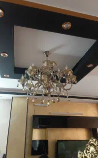 فروش لوستر کلاسیک . نو نو با چراغ ها