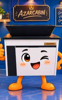 آینه بک لایت آذرکابین