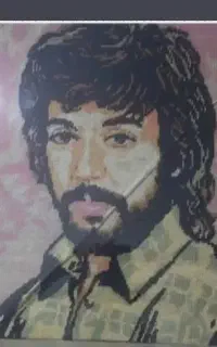 قاب عکس.دست بافت