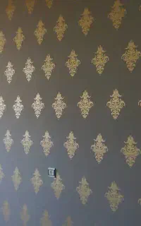 رنگ کاری ساختمان طرح کاغذ دیواری درب وپنجره