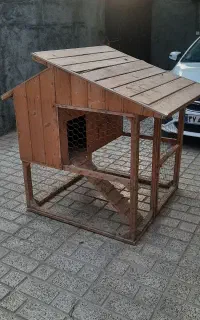 لانه چوبی حیوانات خانگی
