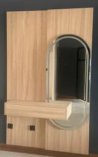 اینه دکوراتیو بک لایت قدی دو سر هلال موجود است