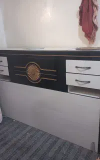 تخت دو نفره همراه با خوش خواب