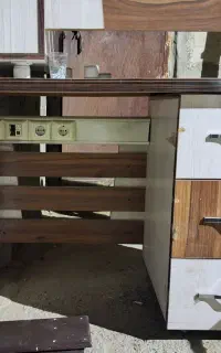 دو عدد میز کامپیوتر جنس ام دی اف