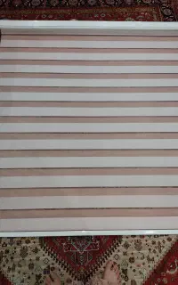 پرده کرکره ای صورتی شیک و زیبا