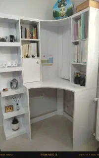 میز تحریر کتابخانه شلف کمد