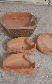 گلدان سفالی مناسب سبزه