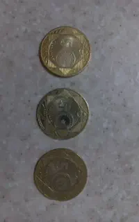 تعدادی سکه و اسکناس لیر ترکیه و سوریه