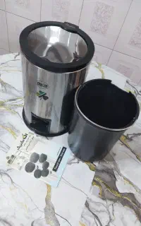 سطل آشغال نو استیل ۳ لیتری
