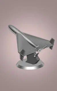 مدل سه بعدی پهپاد شاهد 136 برای چاپ سه بعدی