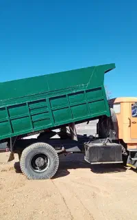 حمل شن، ماسه، مصالح و نخاله با بنز تک