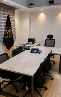 میز اداری / میز مدرن کد ۱۱۰ /پایه فلزی