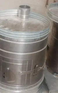 بخاری ذغالی (کنده ای) با کیفیت بالا و ورق ضخیم