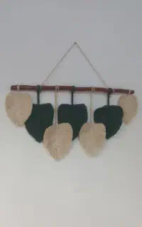 دیوارکوب مکرومه