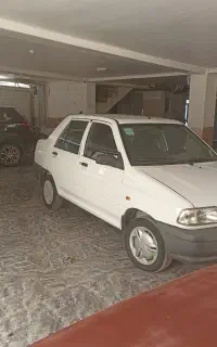 پراید مدل97بدون رنگ بدون خط خش