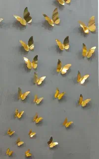 پروانه تزئینی ساده