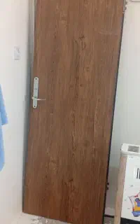 درب چوبی بدون چارچوب