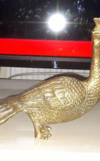 مجسمه طاووس برنز