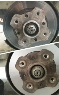 تراش دیسک روی کار