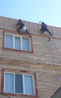 پیچ و رولپلاک  نما نانو نقاشی نورپردازی