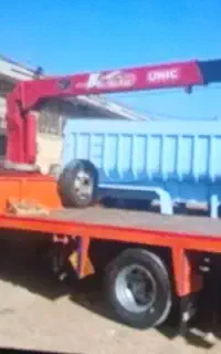 اجاره جرثقیل کفی۳تن و کامیون شش تن