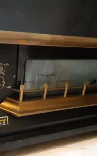 بخاری گازی طرح شومینه ایران شرق