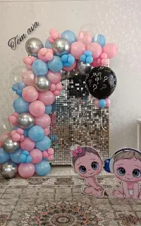 بادکنک آرایی و گل آرایی