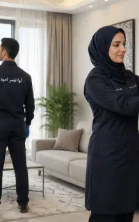 شرکت نظافتی نظافتچی جوان نظافت تمیزکار