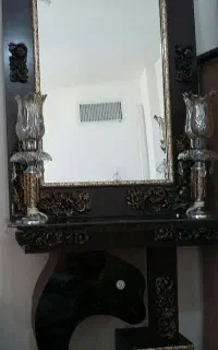 آینه شمعدان درحد نو