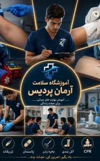 آموزش تزریقات و امداد قدم اول ورود به حوزه سلامت